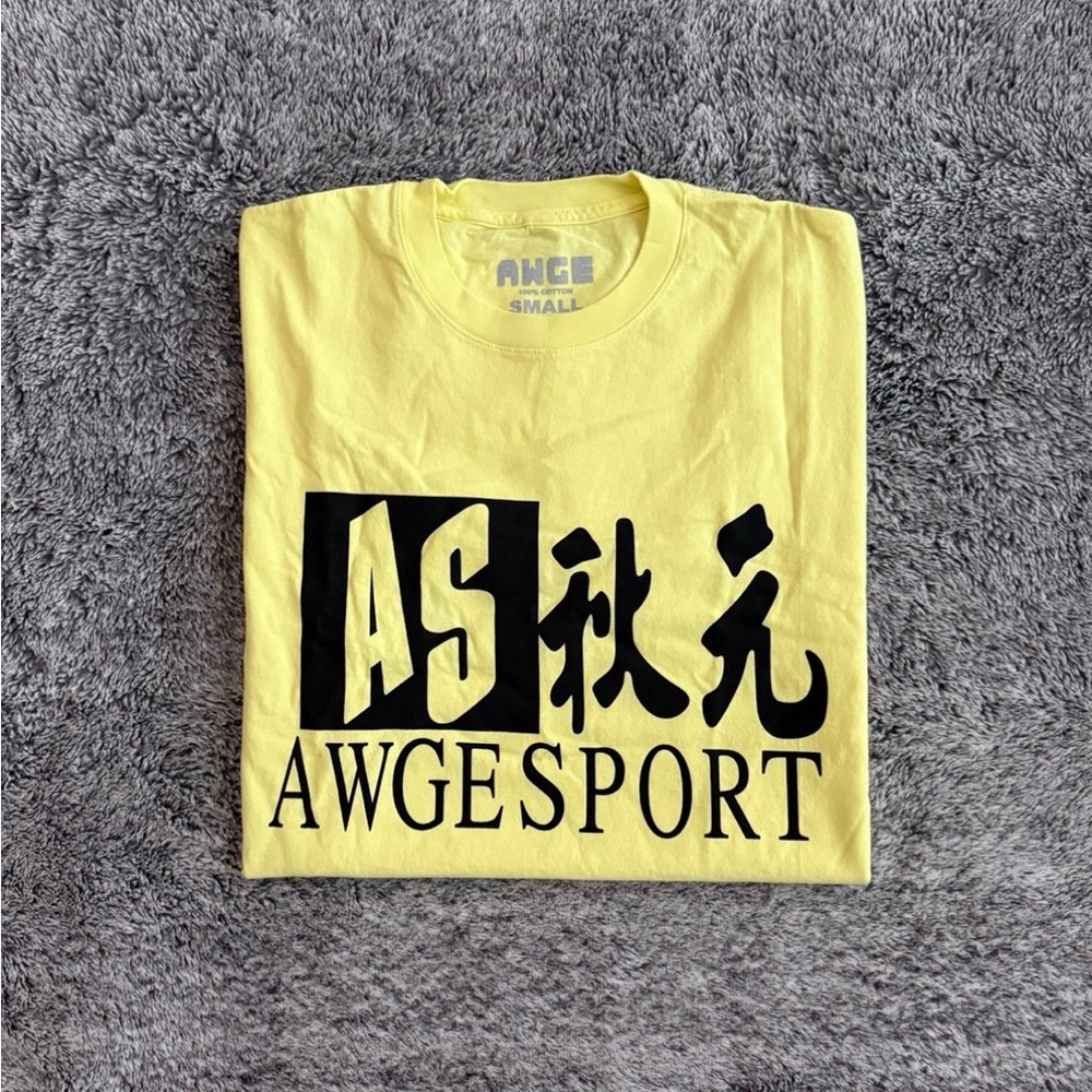 Men’s AWGE T-Shirt, A$AP Rocky, Oversized, NEW